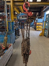 Chain Block And Tackle Manual Hoist 10000kg (12t) 12m Height Of Lift *Ex Hire*
