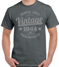 Vintage Year 1944 Premium Quality Mens 81st Birthday T-Shirt 81 year Old Gift