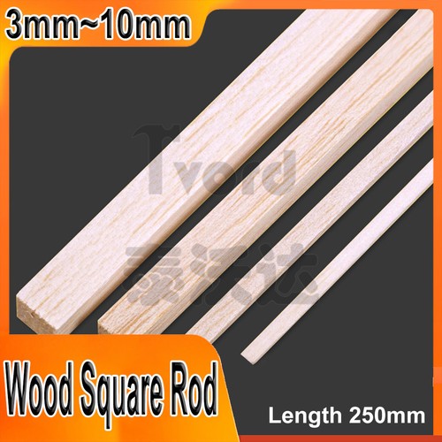 Pcs balsa wood square rod - 5,