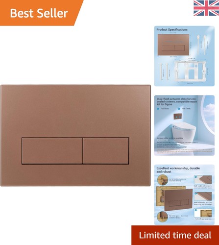 Elegant brushed bronze dual - bronze,