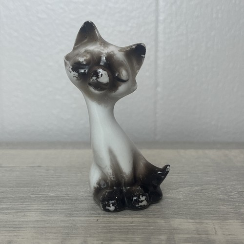 Vintage mcm siamese porcelain - vintage,