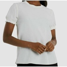 Riley and Rae Short Sleeves See Through Blouse Women's. Size Large. New With Tag