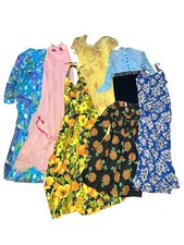 Vintage 60s/70s Resellers Lot Dresses Various Sizes True Vintage