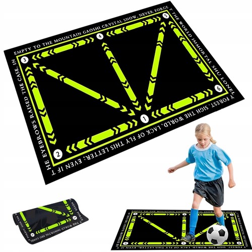 Football training carpet - football,