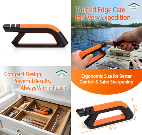 Knife sharpener multi function - knife,