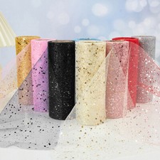 10Yards Glitter Tulle Ribbons