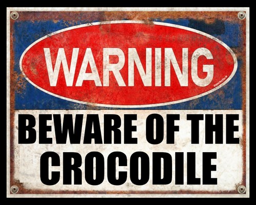 Warning beware the - beware,