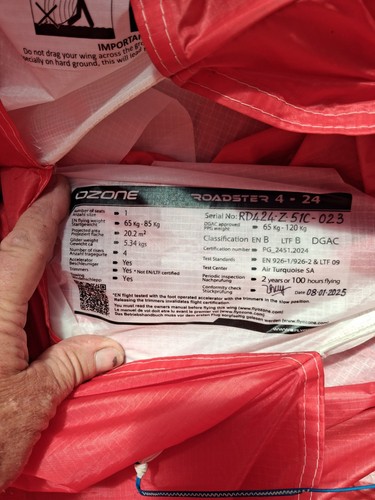 Ozone roadster paramotor - ozone,