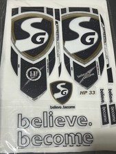 SG Cricket Bat Sticker HP 33