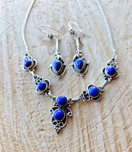 Vintage sterling silver lapis - vintage,