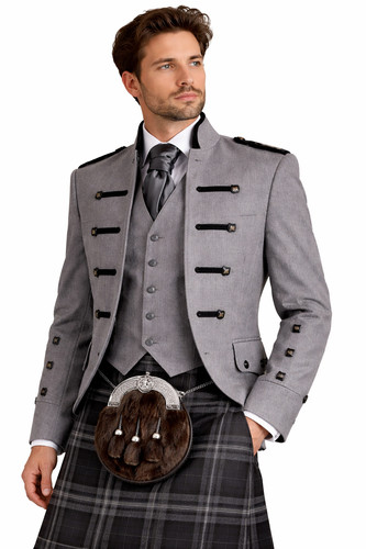 Men scottish highland gray - scottish,