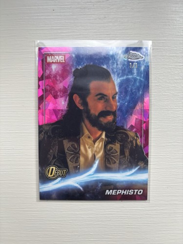 Mephisto topps chrome - chrome, marvel