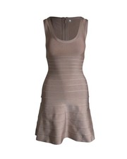 Herve Leger Flared Mini