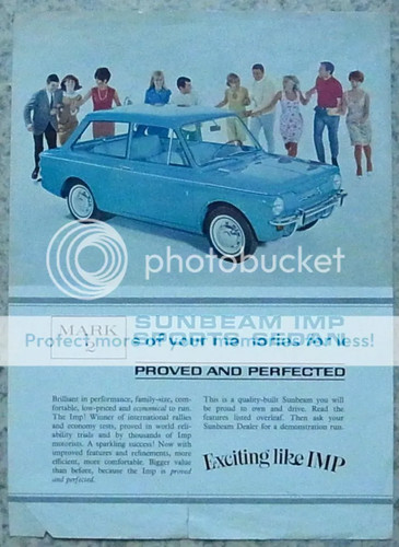 Sunbeam imp sports sedan 2 - sports,