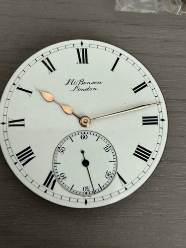 Antique benson pocket - antique, j.w.