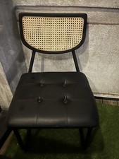 Pair of Modern Rattan-Back
