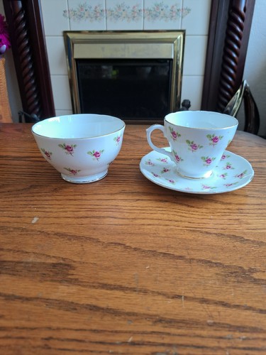 Tea trio set duchess bone - tea,