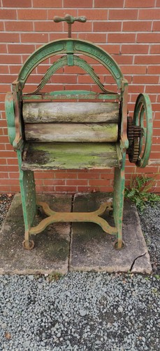 Vintage cast iron mangle - vintage,