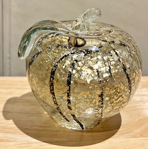 Vintage apple art glass - vintage,