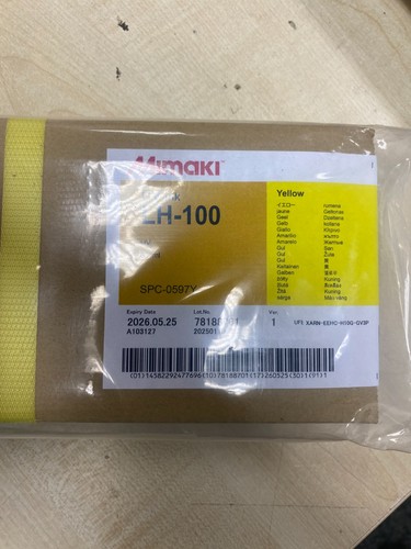 Yellow mimaki 100 - mimaki, lh-100