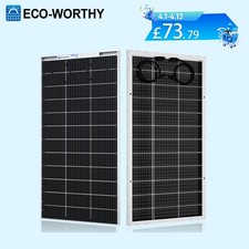 ECO-WORTHY Bifacial 12V 200W