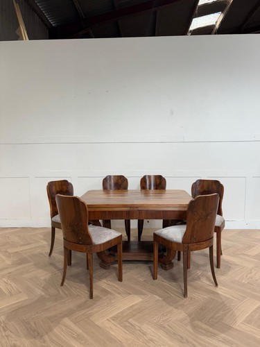 French art deco dining suite - french,