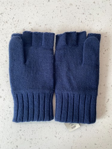 Uggs navy wool gloves - navy,