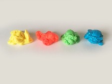 4 Neon Mini Boglin's -Part of