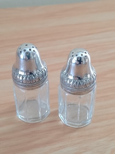 Vintage hallmarked topped - hallmarked,