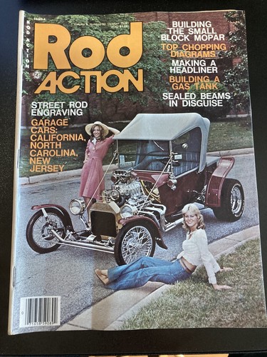 Vintage original car - original, magazine