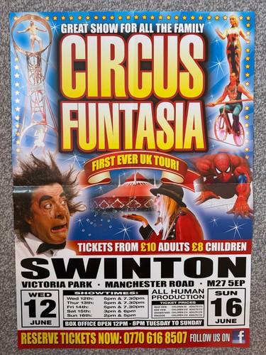 Circus funtasia poster 2013 - circus,