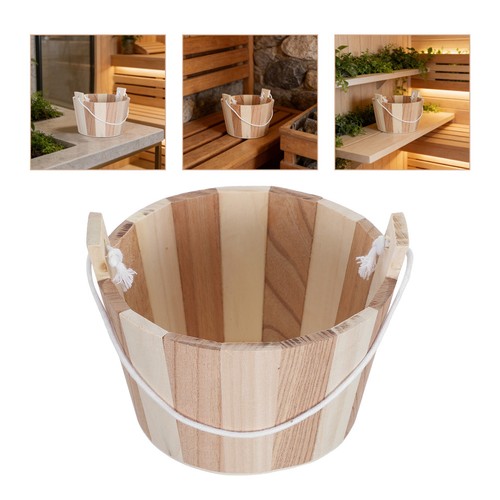 Crystal salt barrel - crystal, pail