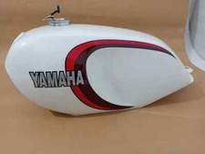 YAMAHA Rd350 Lc 1980-1981 WHITE PAINTED ALLOY GAS FUEL PETROL TANK +CAP |Fit For