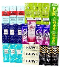 WHOLESALE SUNBED TANNING LOTION CREAM SACHETS ACCELERATORS NON TINGLE +FREE GIFT