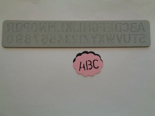 Sizzix tim holtz stenciled - tim,