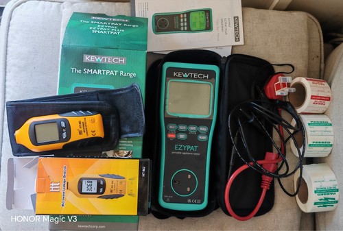 Kewtech ezypat portable pat - kewtech,
