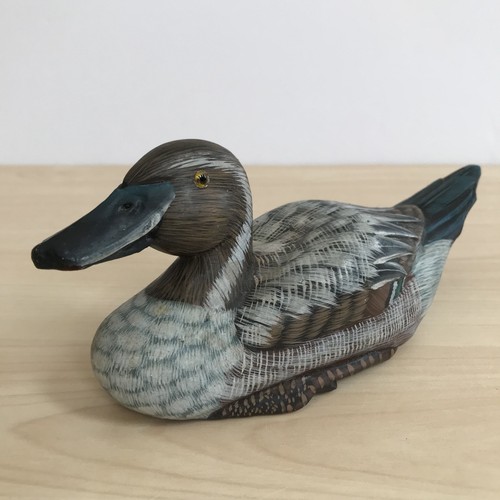 Hand painted carved - carved, wooden