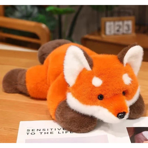 Red fox sleep pillow - 18",