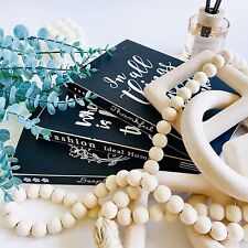 Thaibear Shelf Decorative Books for Home Decor-Set of 3 Faux Books & More