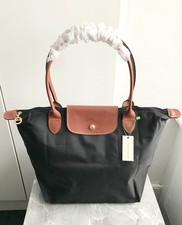 longchamp le pliage large black tote bag