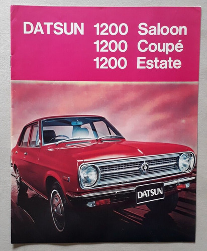 Datsun 1200 range - 1200, brochure