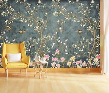 Dark Chinoiserie Chinese Birds