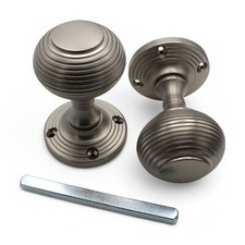 Satin Nickel Beehive Door