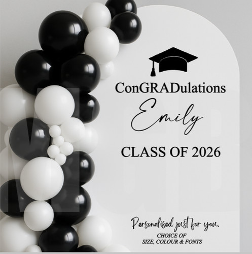 Personalised graduation vinyl - personalised,