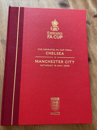 Cup final programme - fa,