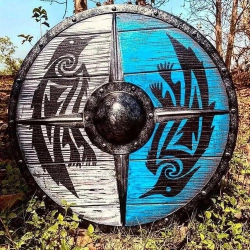 Medieval viking shield ragnar - medieval,