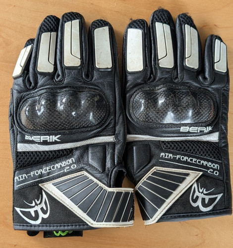 Berik leather gloves motorbike - berik,
