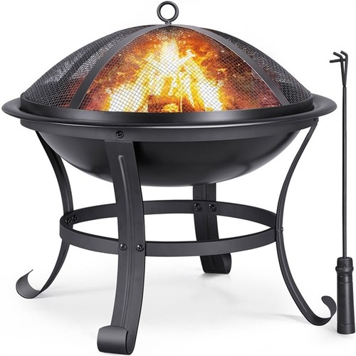 Outdoor fire pit round - pit, steel