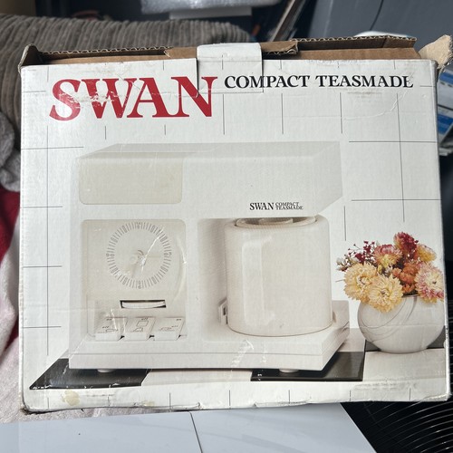 Vintage swan compact - vintage, teasmade