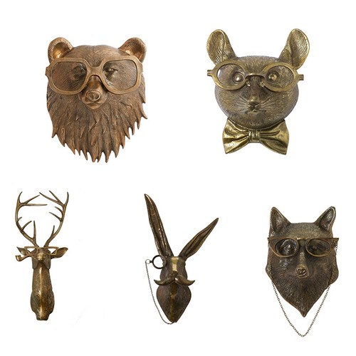 Animial head wall mounted - animial,